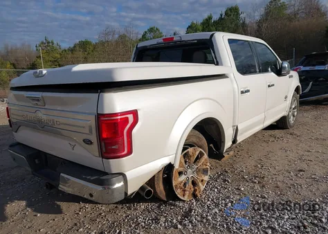 2016 Ford F-150 King Ranch из США, поврежденный, VIN 1FTEW1CG9GFD19732